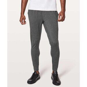 Lululemon Onlu Pant Luon 28" In Heathered Black Men's Size Small